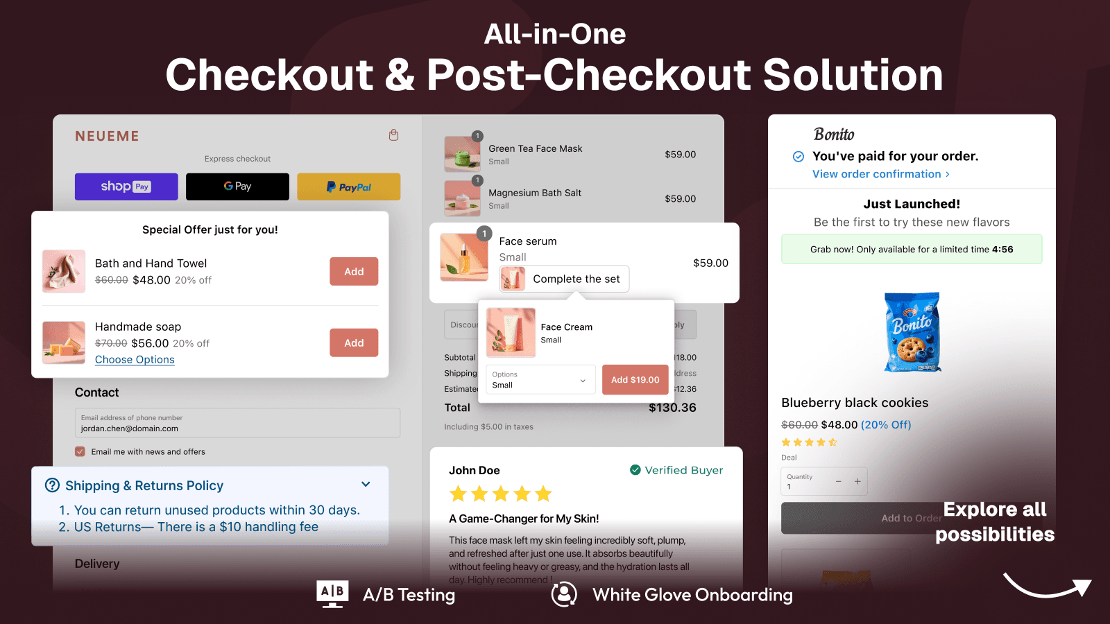 Wiz: Checkout Upsell screenshot 1