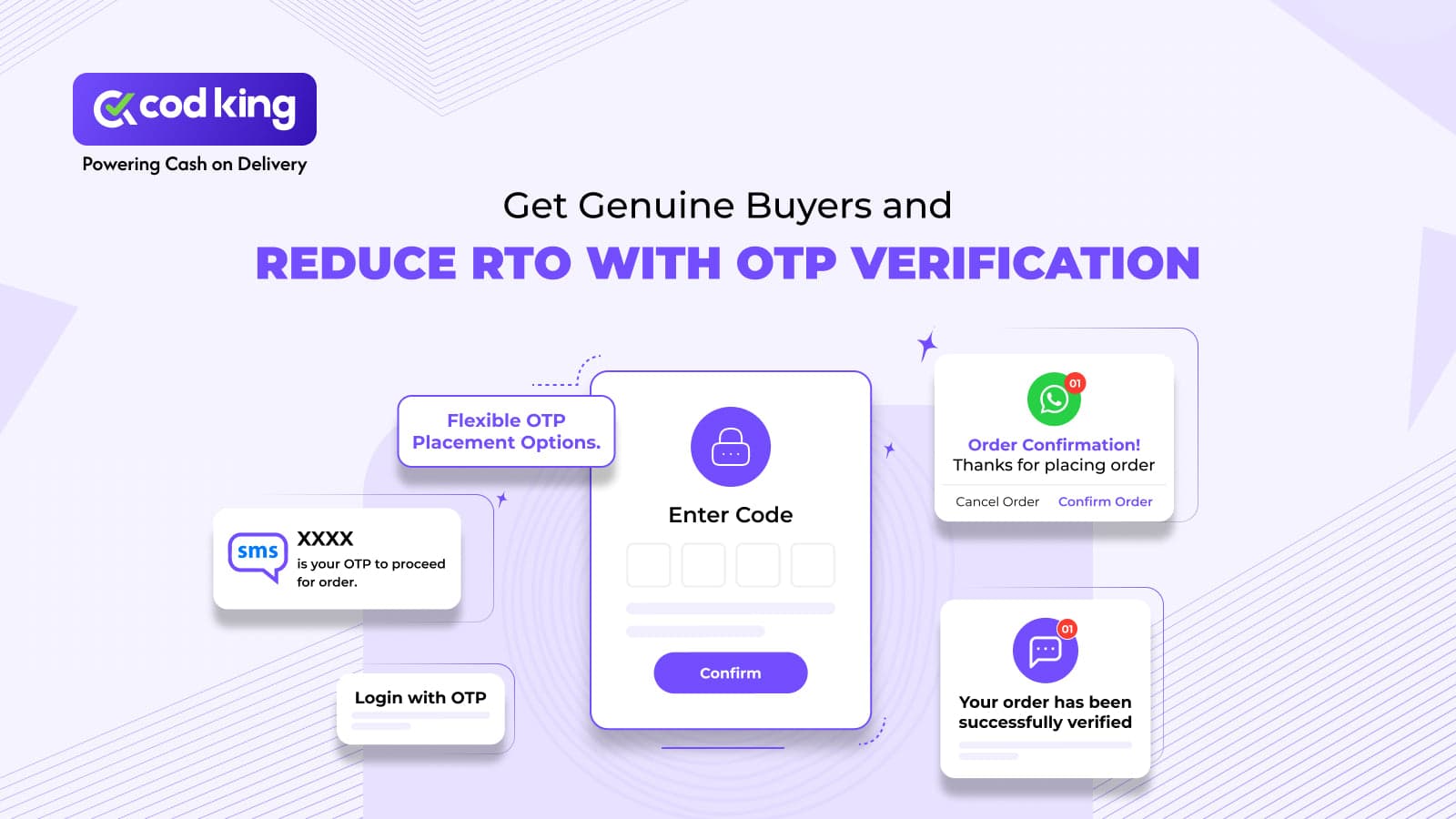 COD King‑COD Fees & OTP Verify screenshot 2