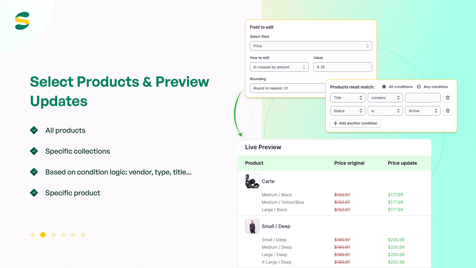 Sami Bulk Price Editor screenshot 2