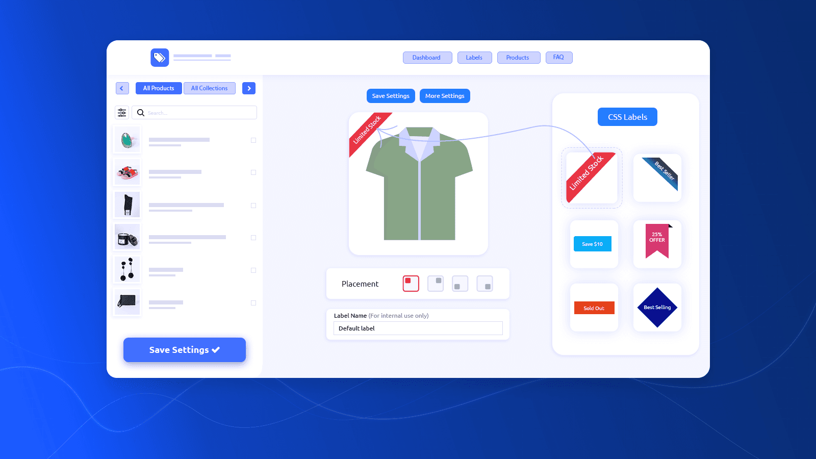 Elegantsy Product labels screenshot 1
