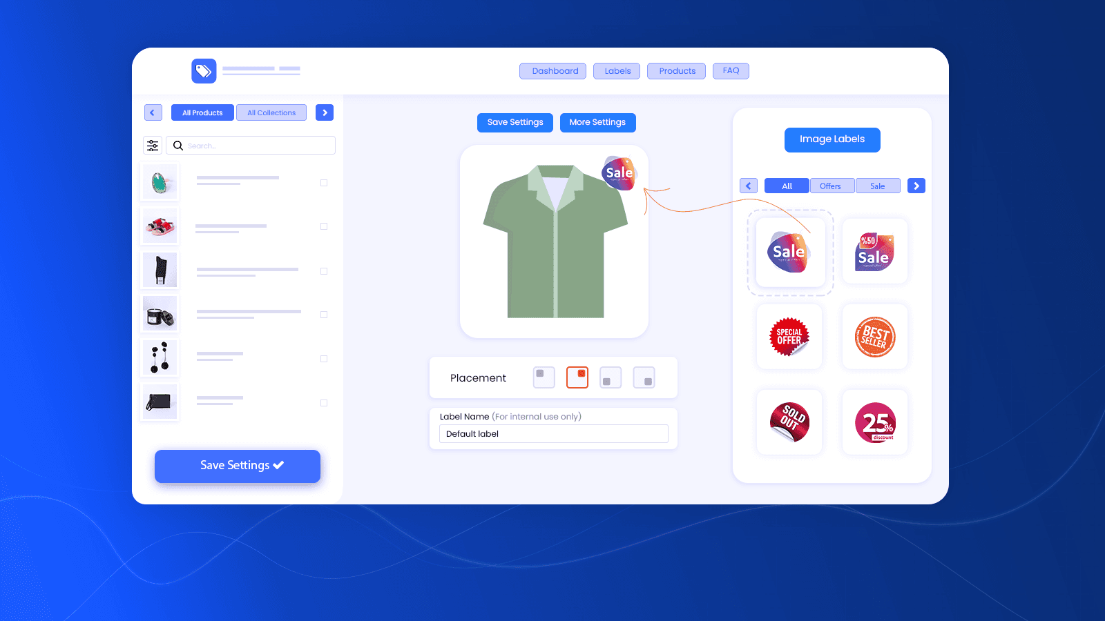 Elegantsy Product labels screenshot 2