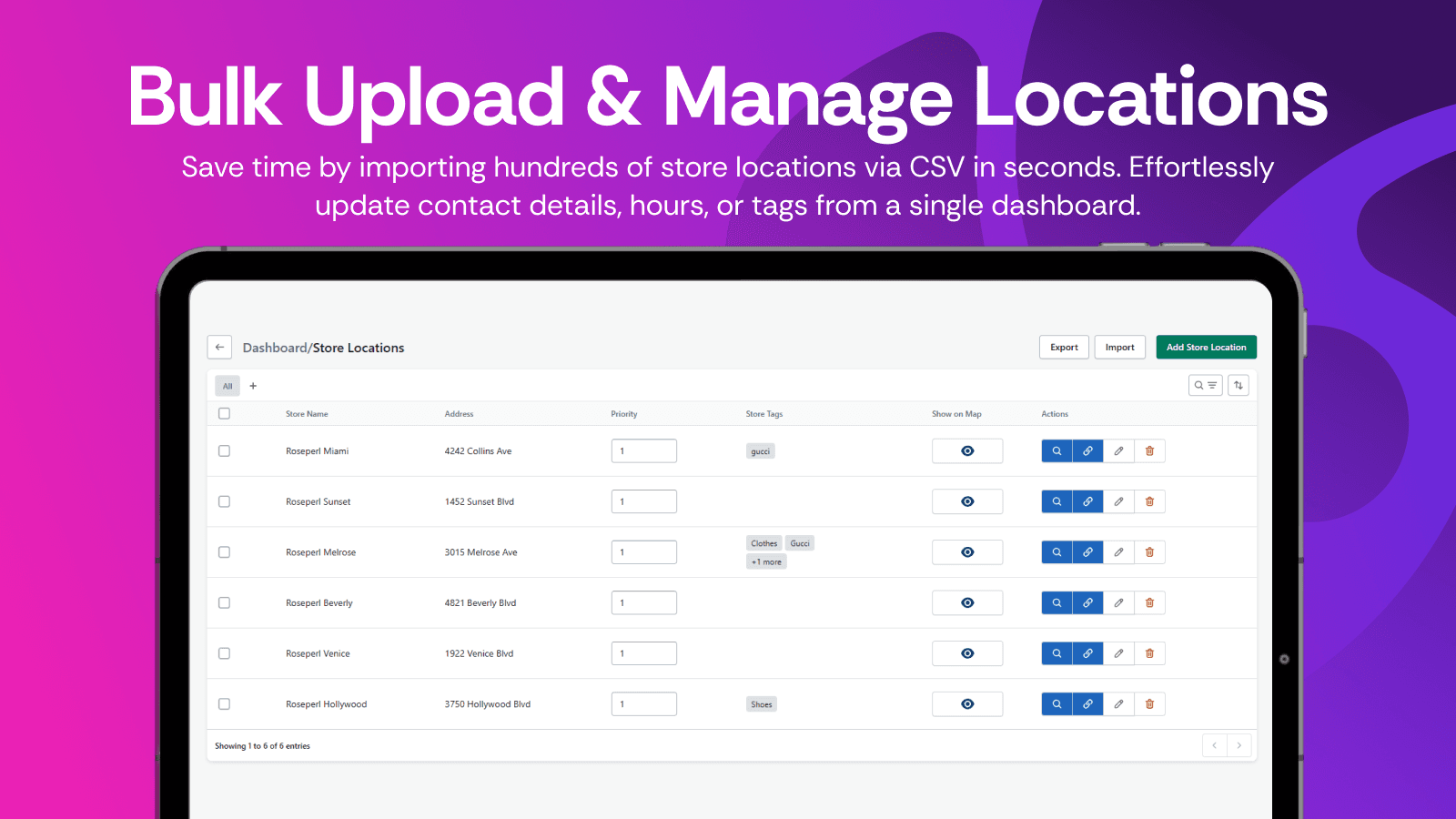 RP ProMap ‑ Store Locator screenshot 1