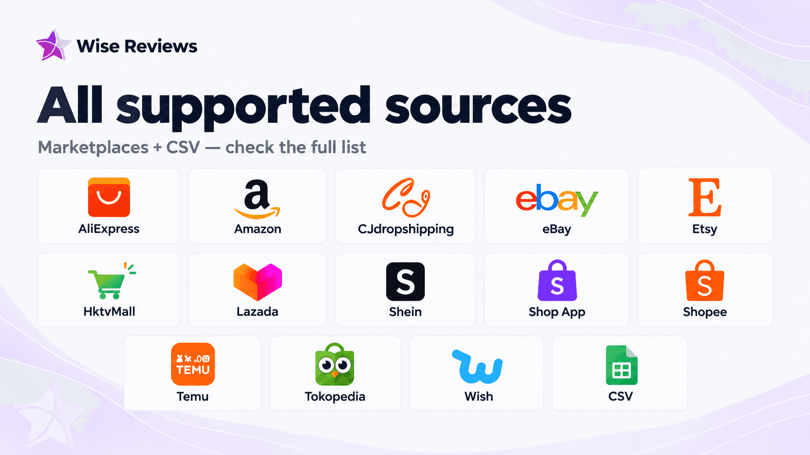 WiseReviews ‑ Reviews Importer screenshot 2