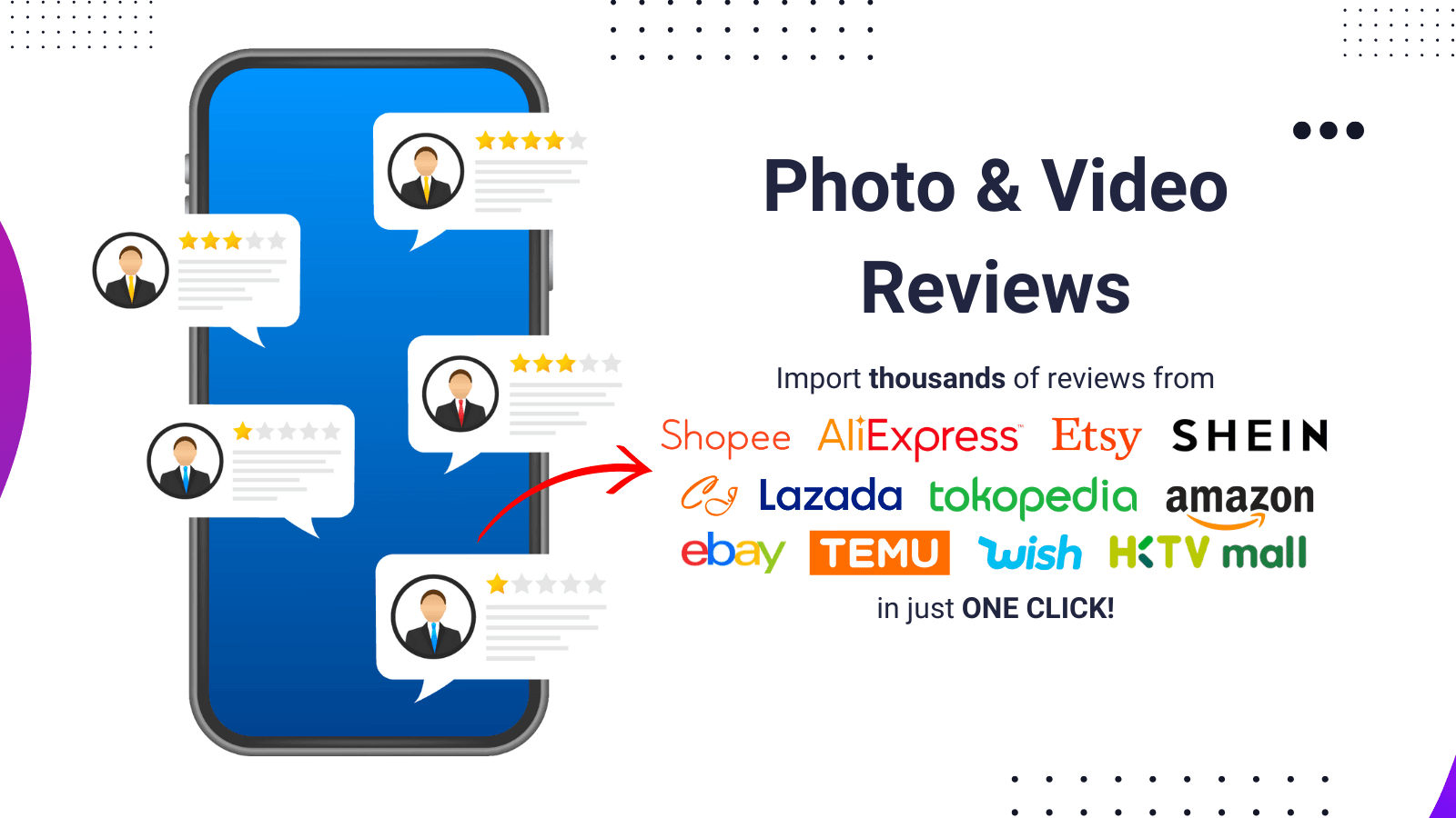 WiseReviews ‑ Reviews Importer screenshot 1
