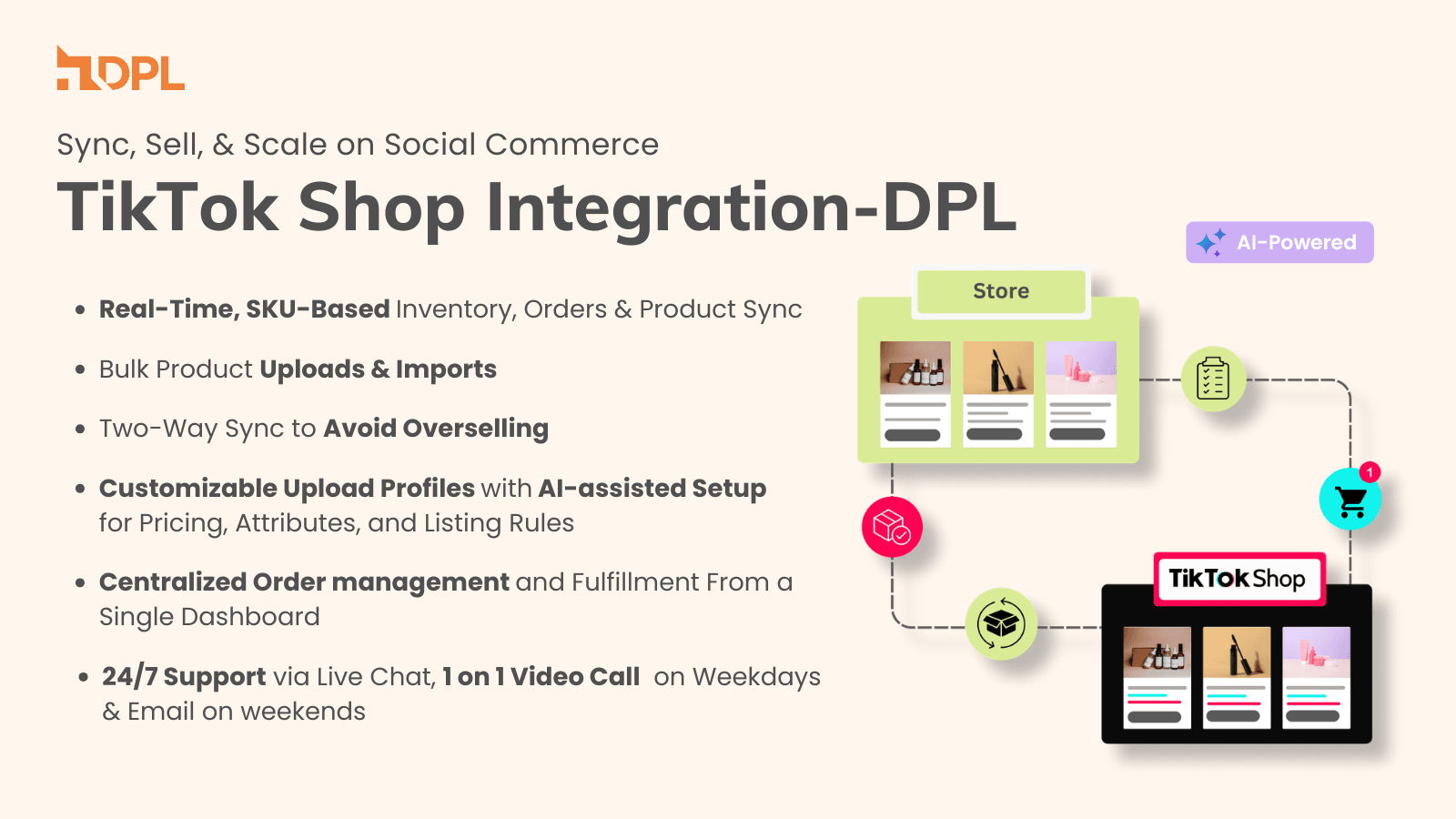 DPL ‑ TikTok Shop Integration screenshot 1