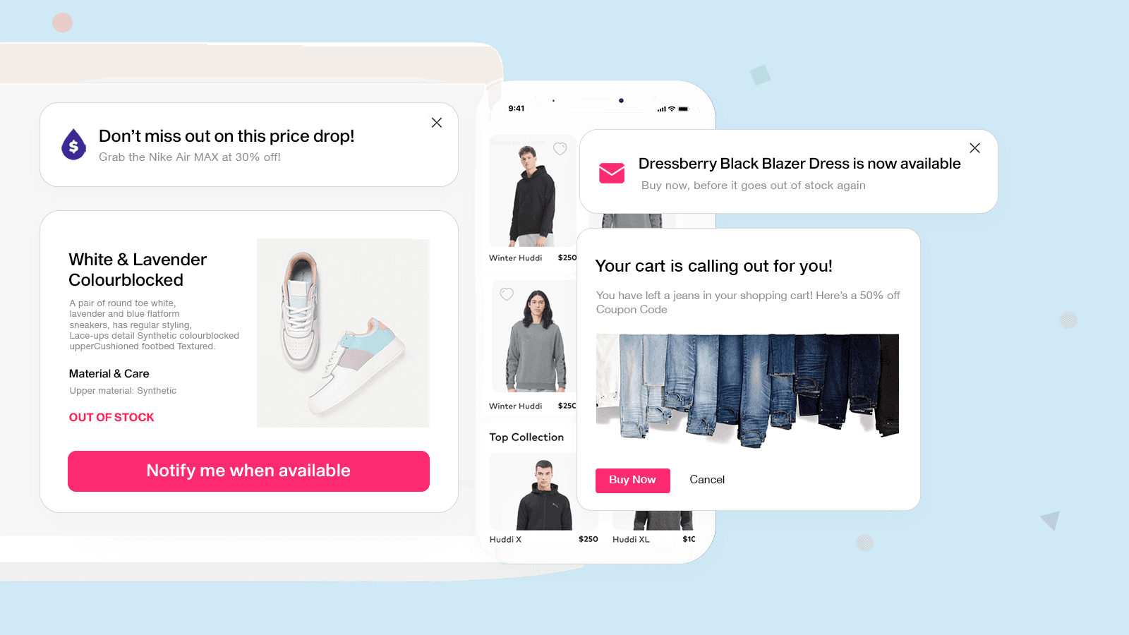 Back In Stock,Notify Me: Kbite screenshot 1