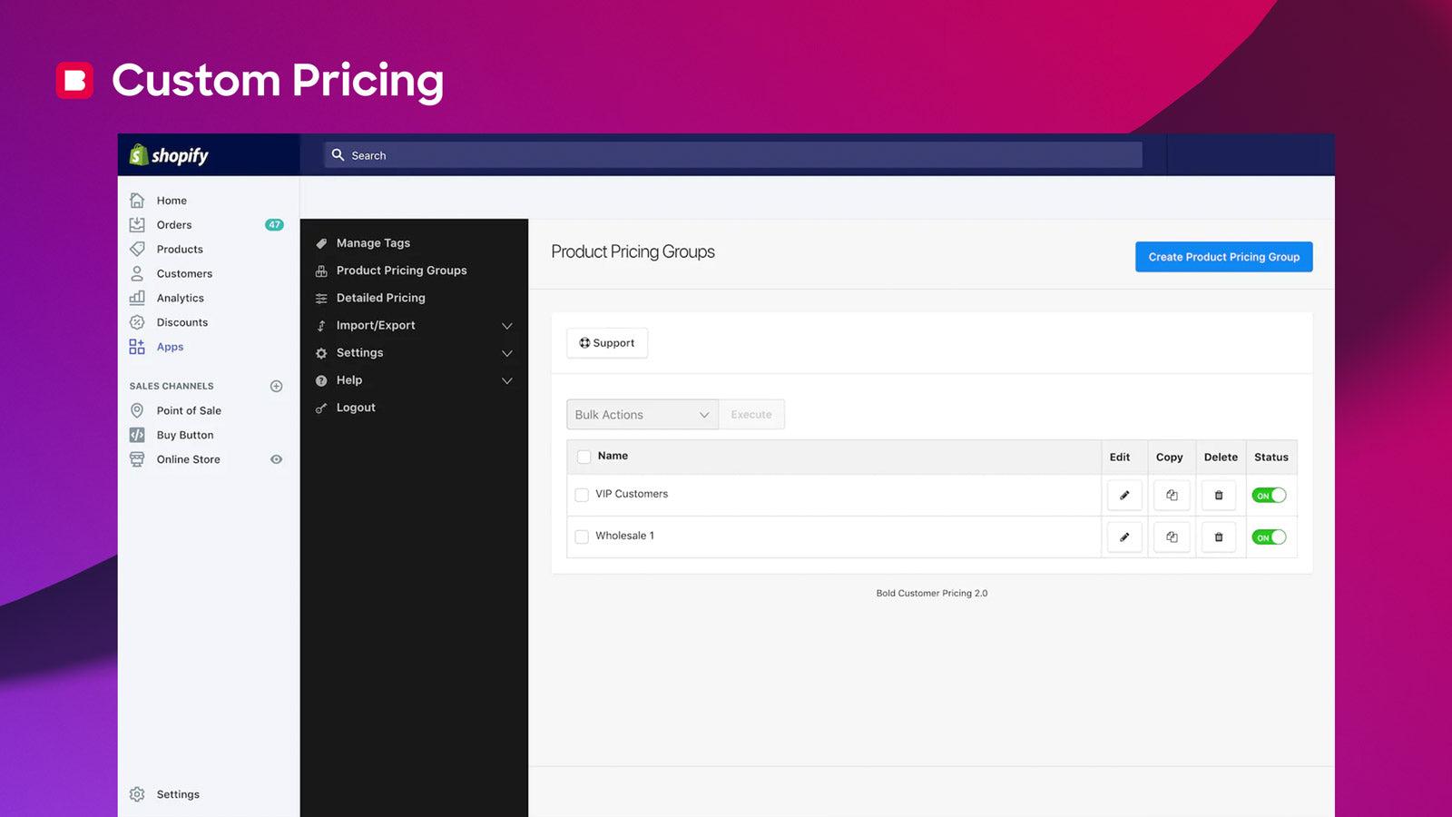 Custom Pricing: Wholesale B2B screenshot 2