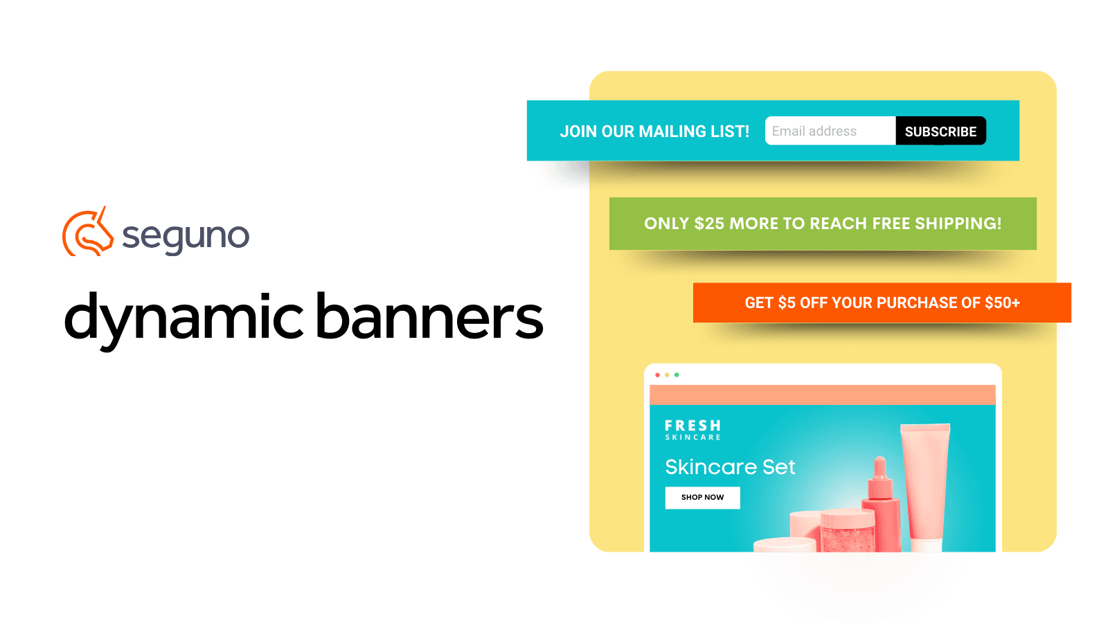 Seguno Dynamic Banners screenshot 1