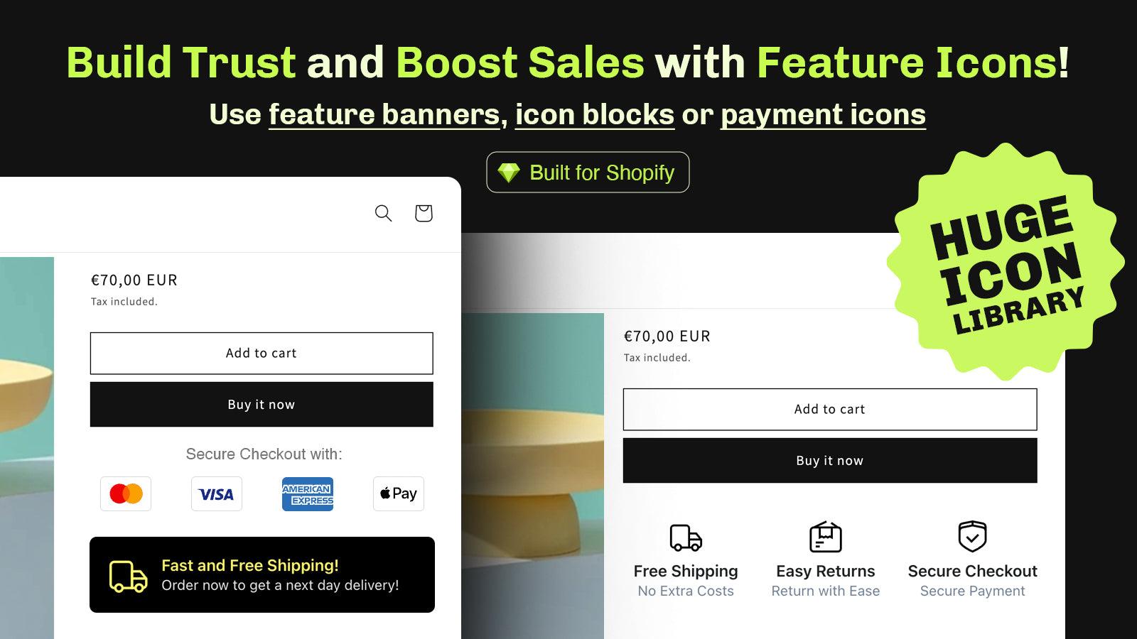 Essential Trust Badges & Icons screenshot 1