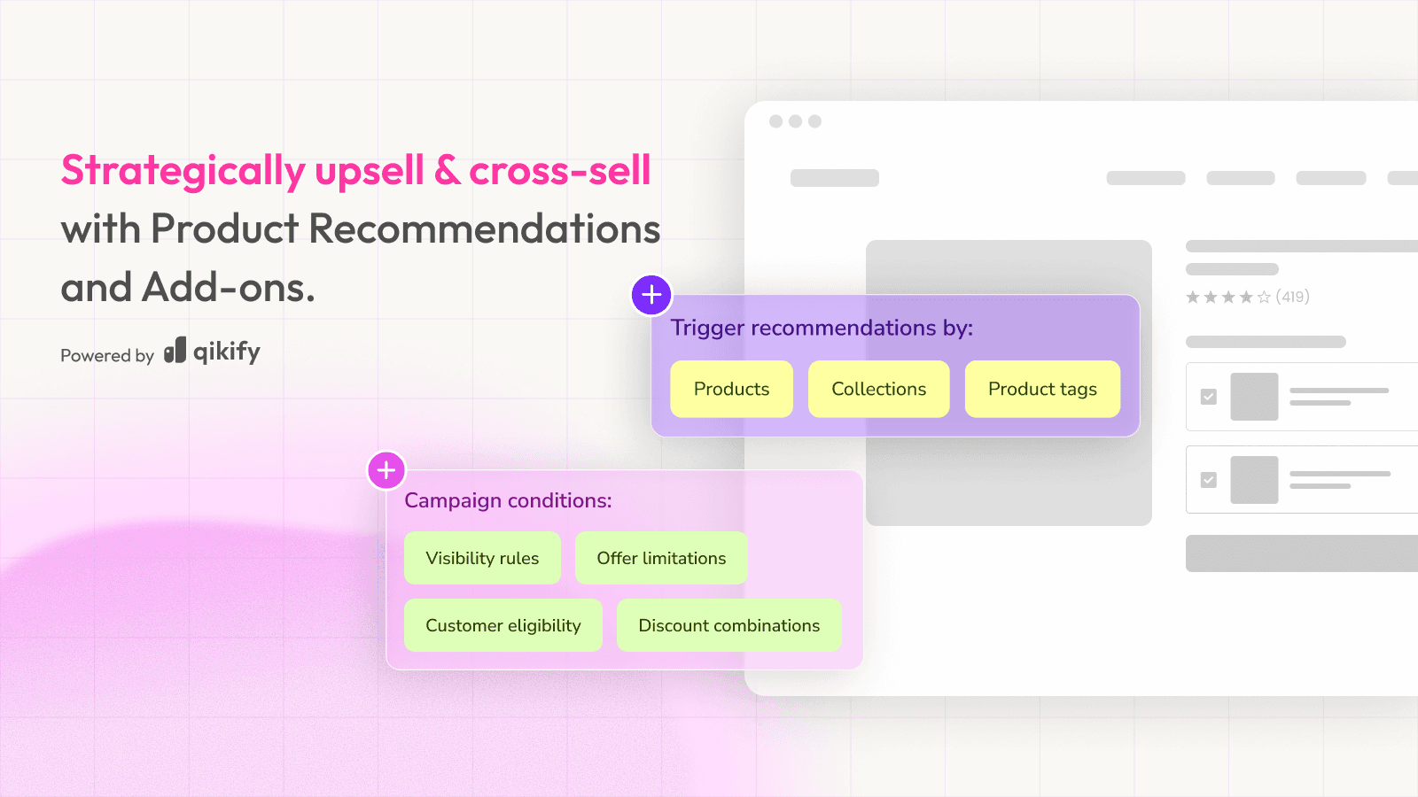 Qikify Upsell & Cross‑sell screenshot 2