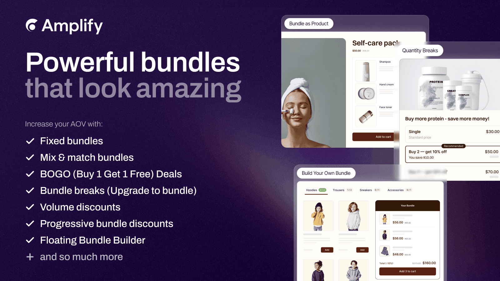 Amplify | Bundles & Upsell screenshot 1