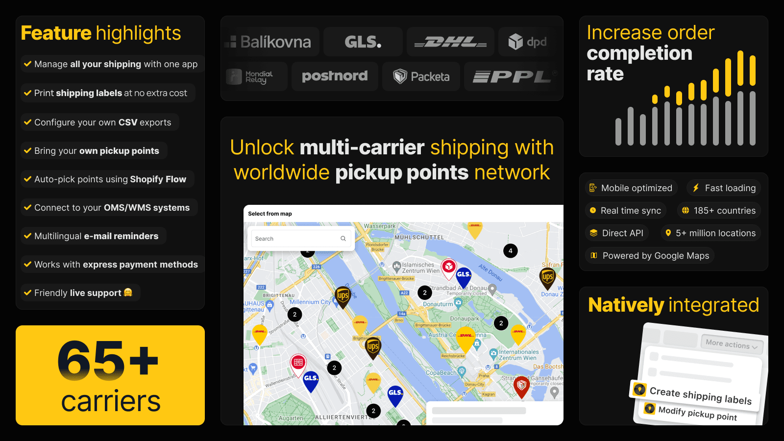 Globe Pickup Points & Shipping screenshot 1