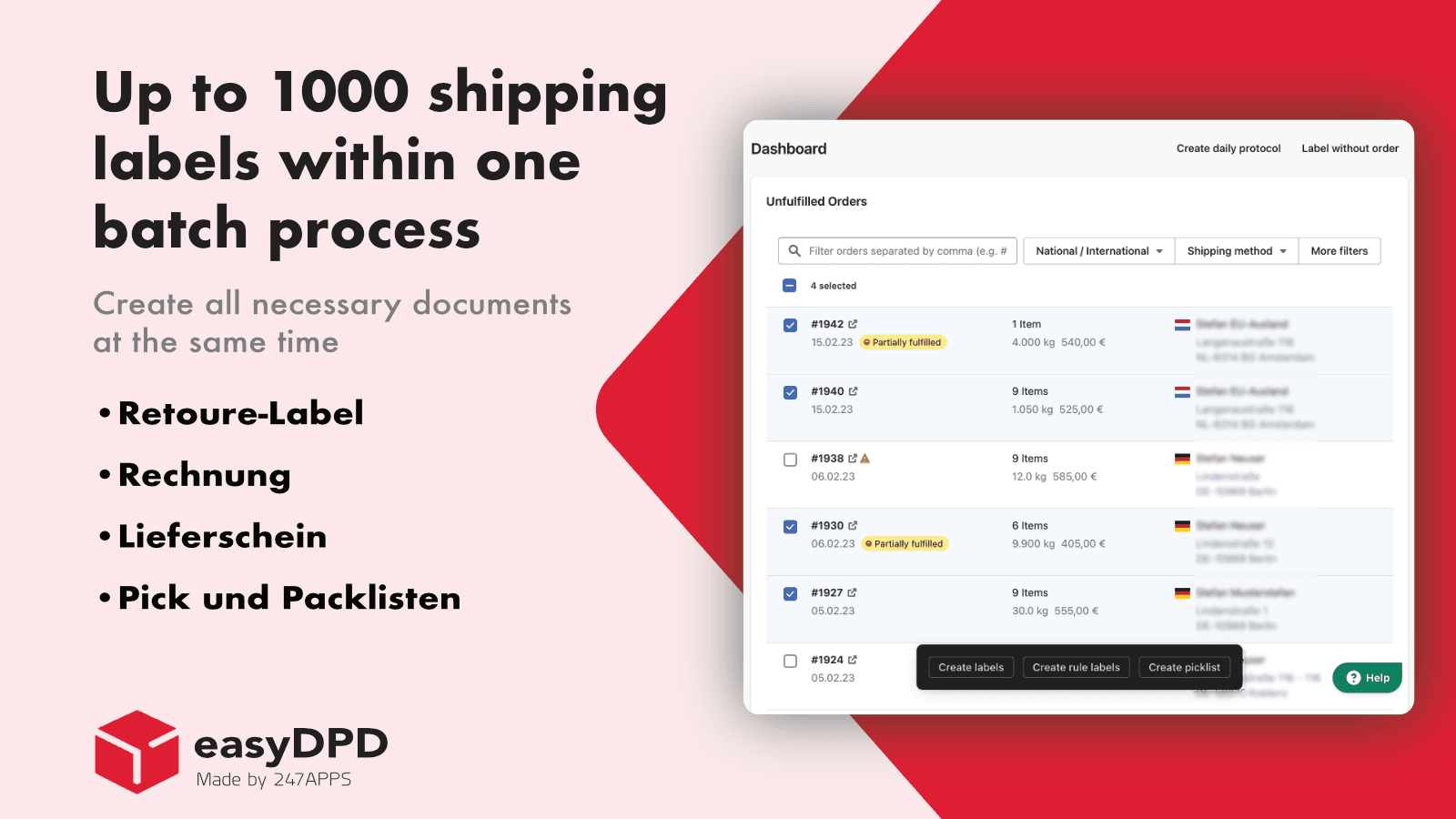 DPD Shipping | easyDPD screenshot 2
