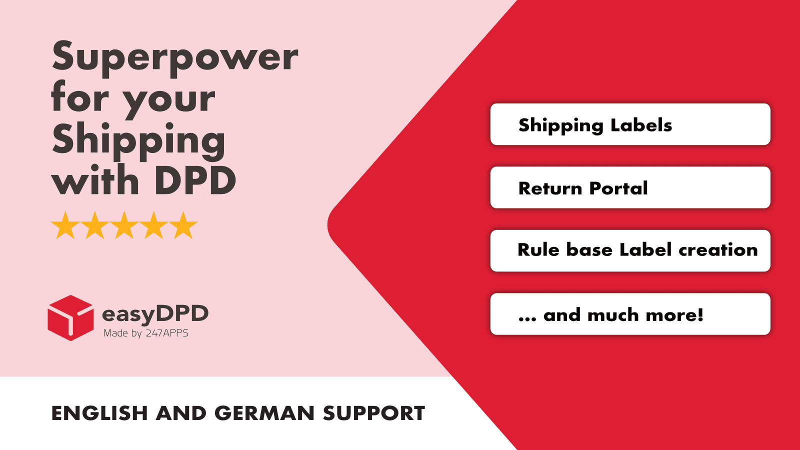 DPD Shipping | easyDPD screenshot 1