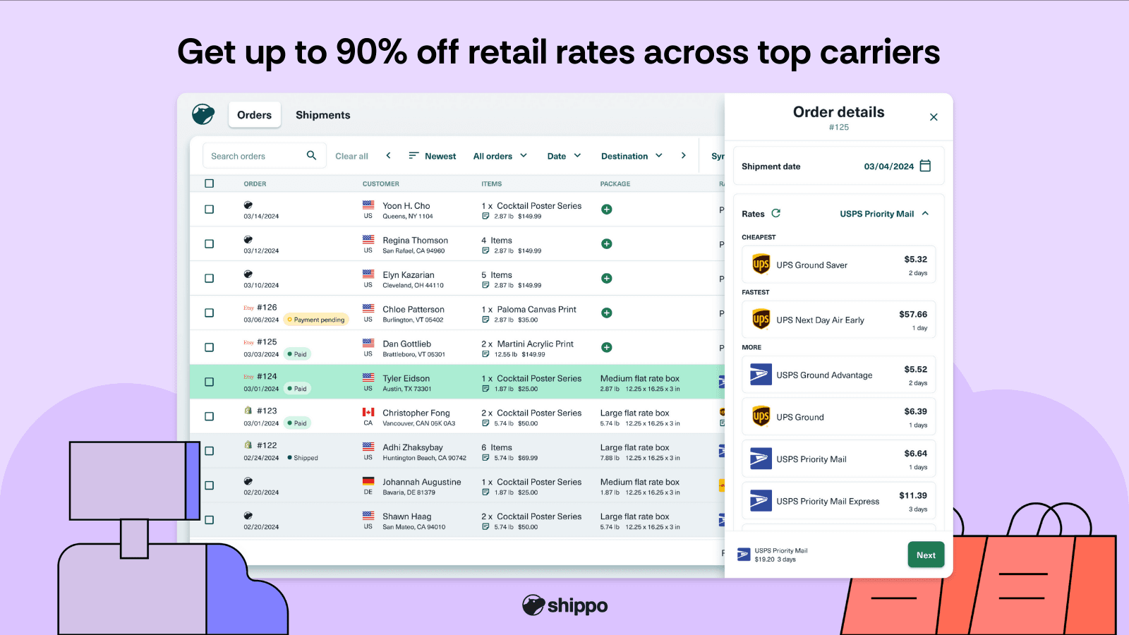 Shippo ‑ Simplified Shipping screenshot 2