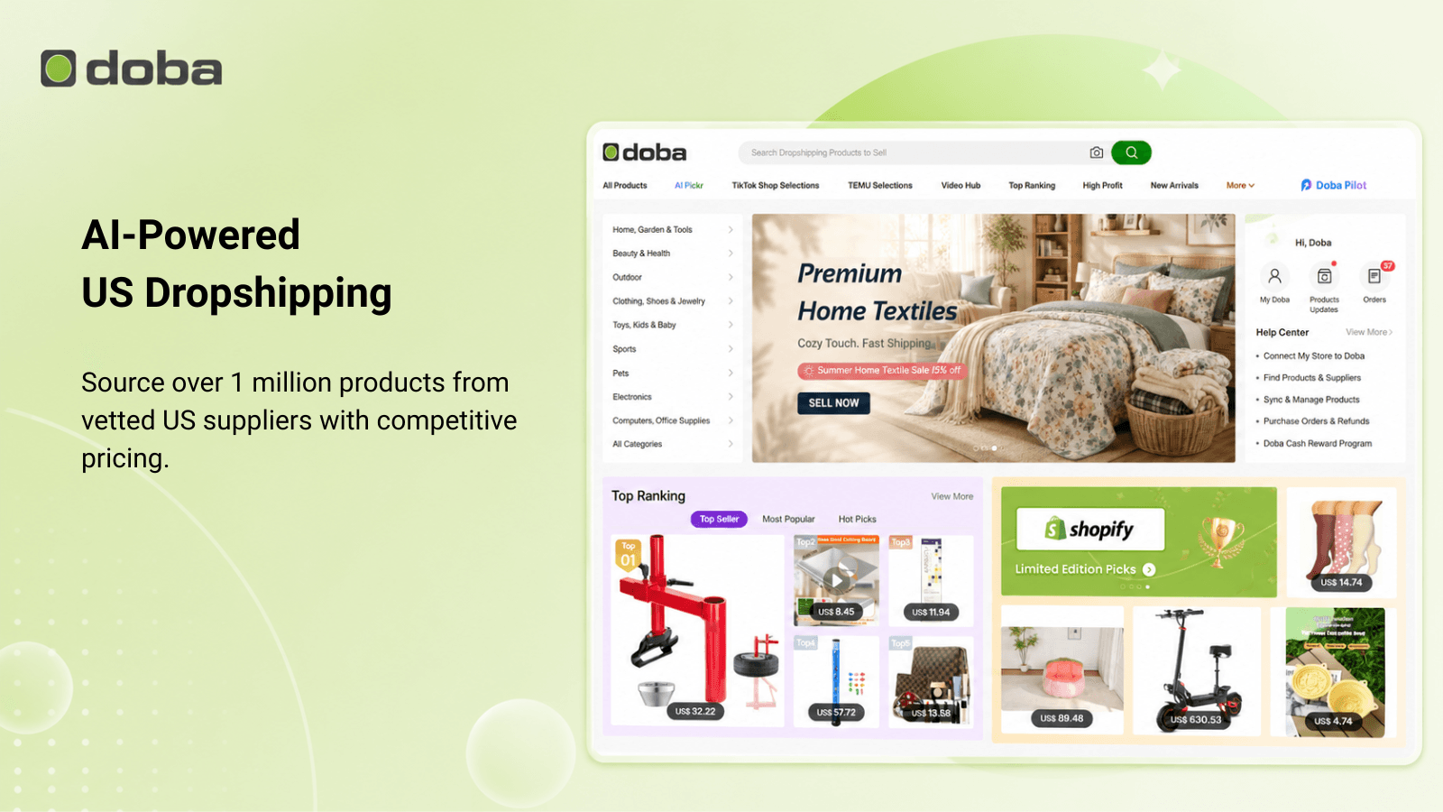 Doba ‑ AI Dropshipping screenshot 1