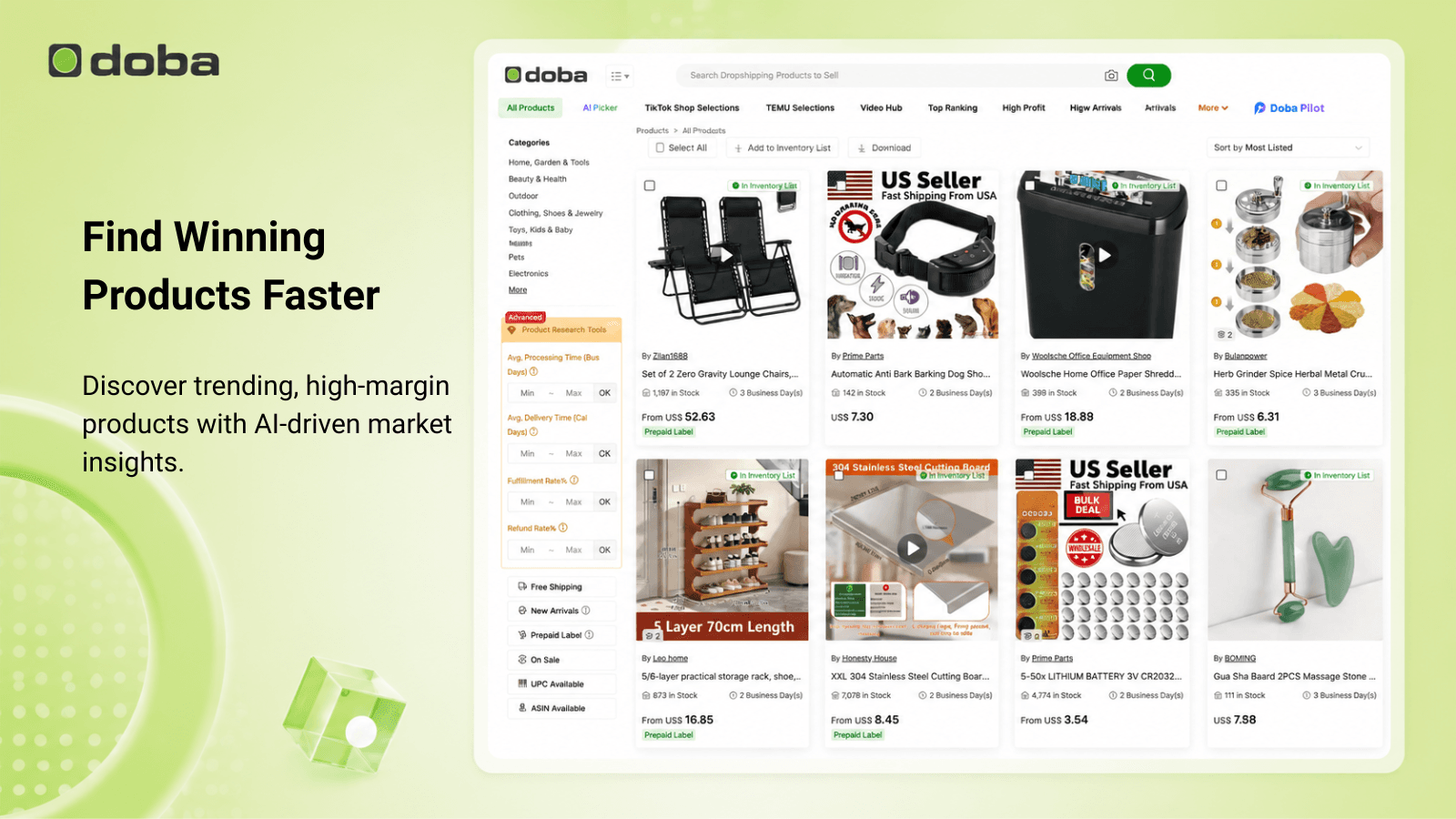 Doba ‑ AI Dropshipping screenshot 2