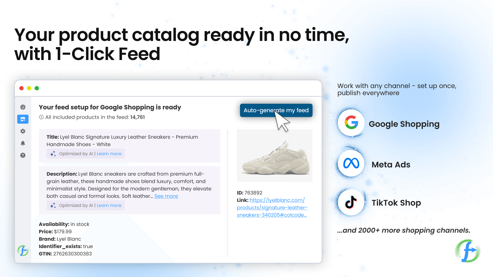 Data Feed Watch Shopping Feeds screenshot 2