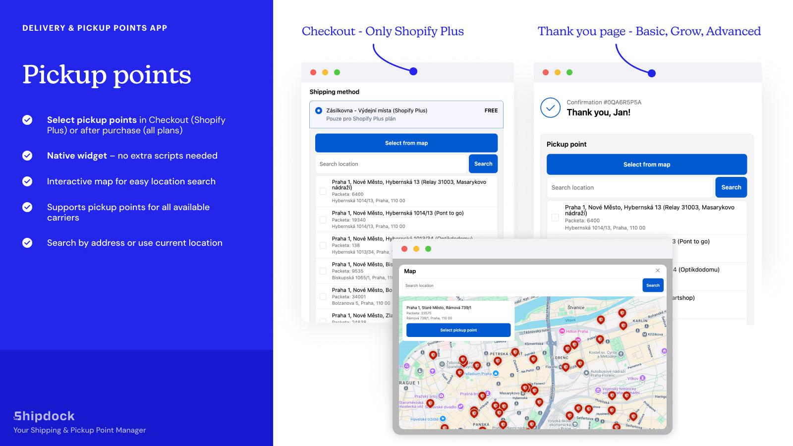 ShipD Labels & Pickup points screenshot 2
