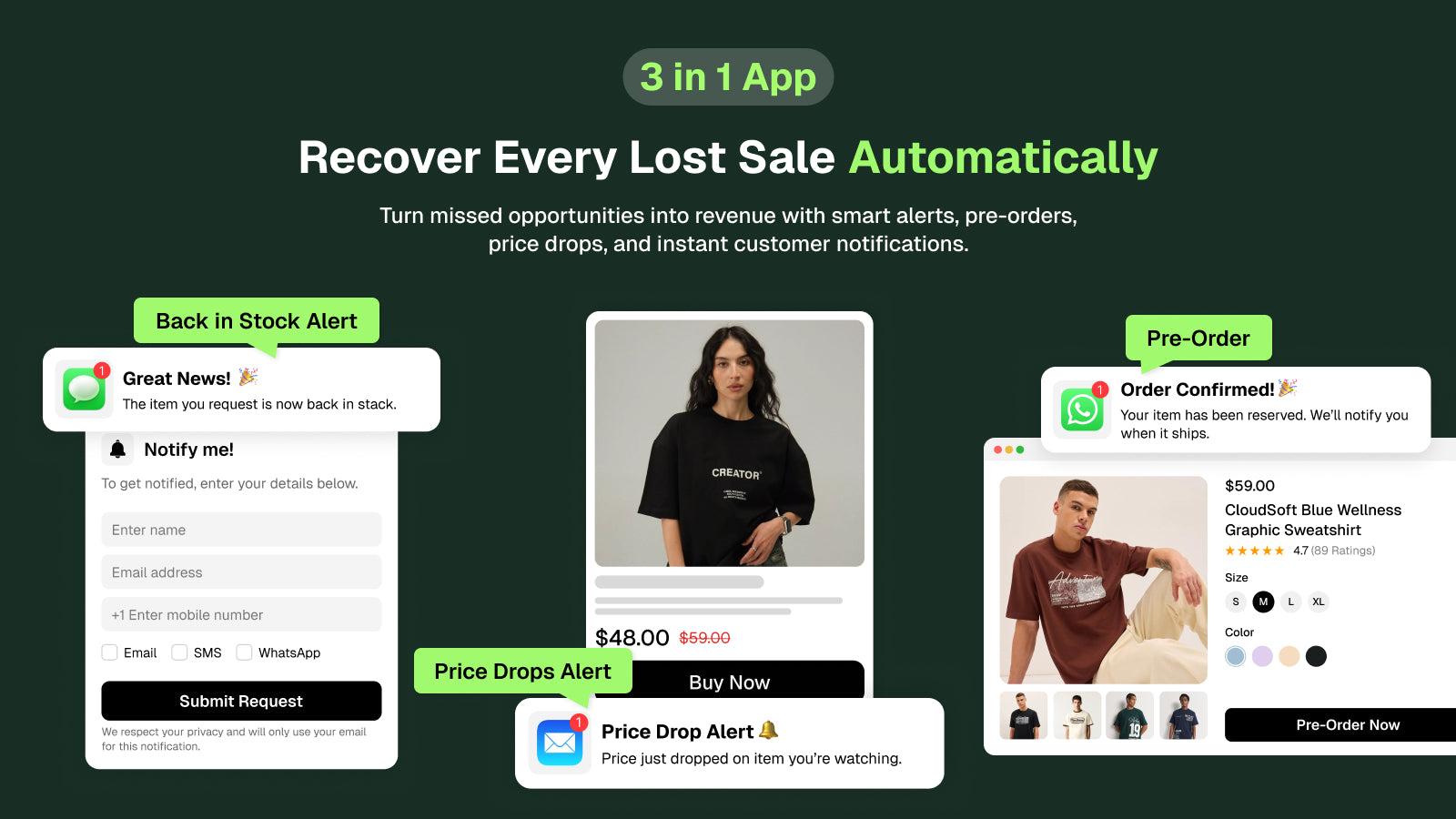 Stok: Back in Stock Preorders screenshot 1