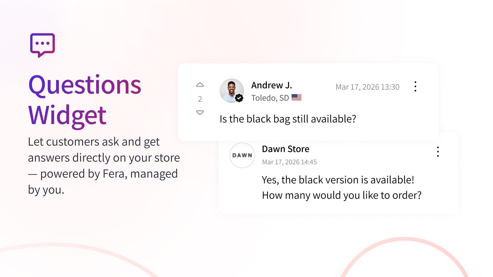 Fera Product Reviews App screenshot 2