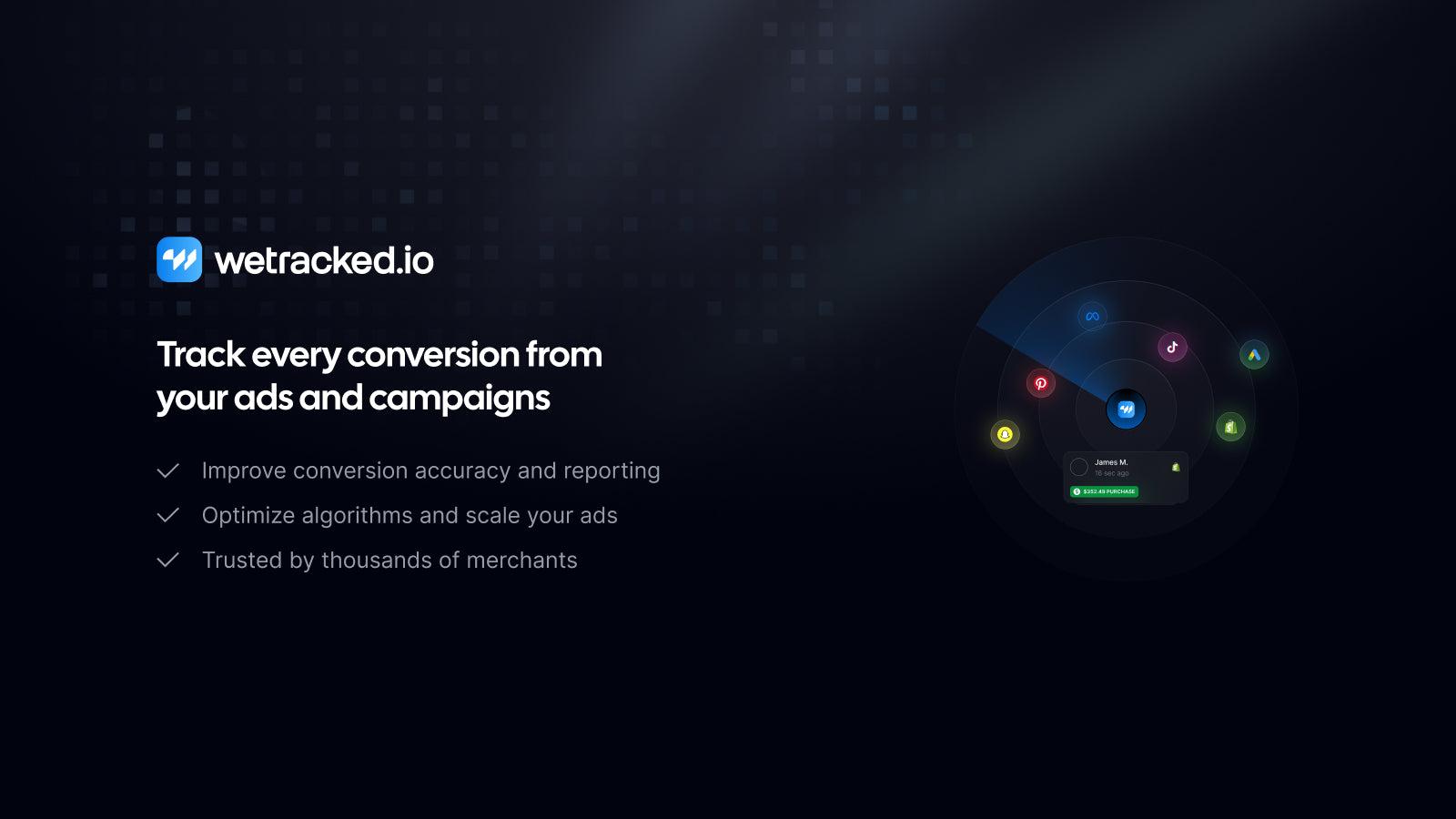 wetracked.io Connect screenshot 1