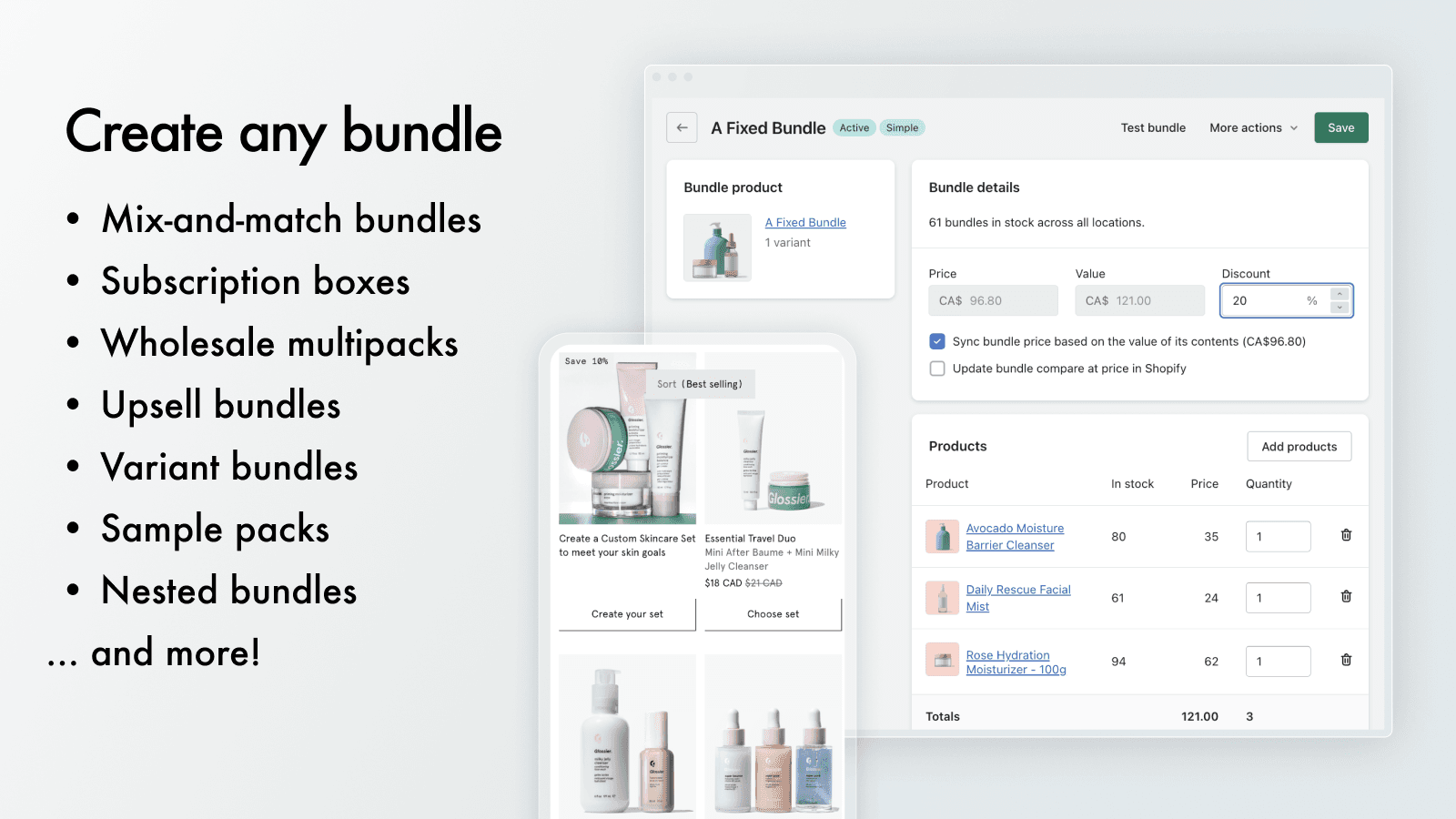 Simple Bundles & Kits screenshot 1