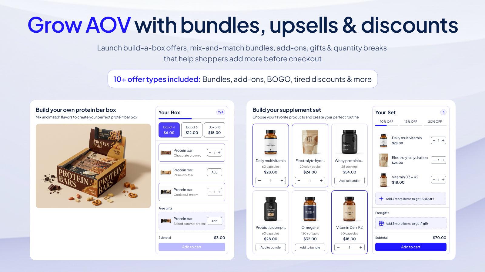 Mix and Match Bundle Builder screenshot 1