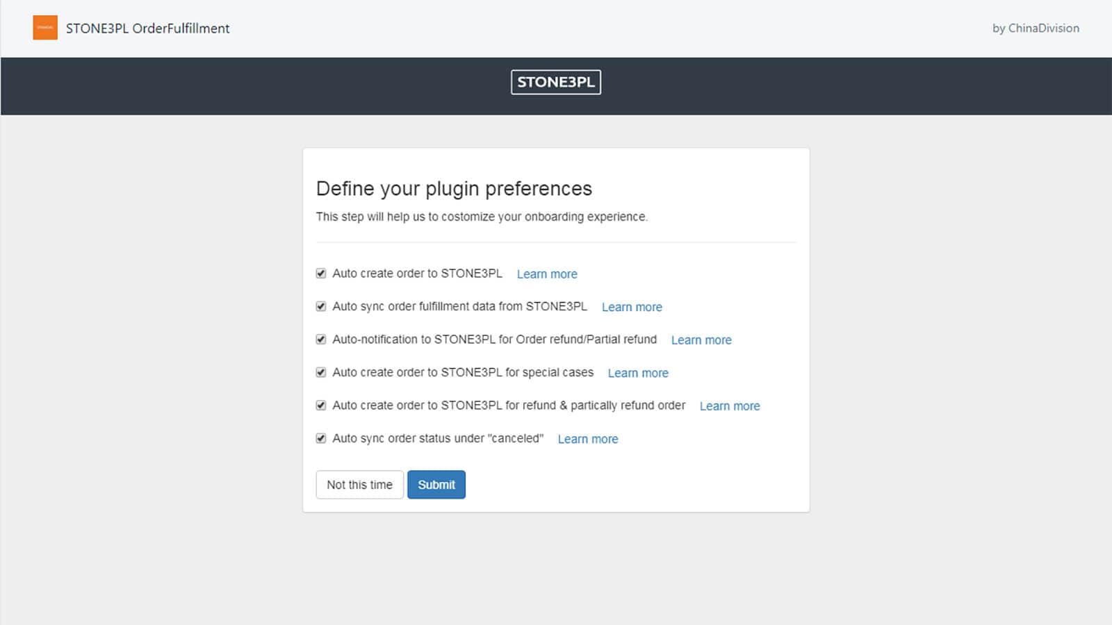 STONE3PL OrderFulfillment screenshot 2
