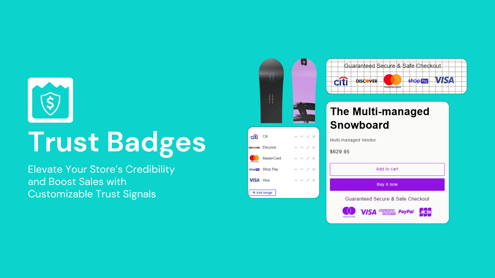 ShopClimb ‑ Trust Badges screenshot 1