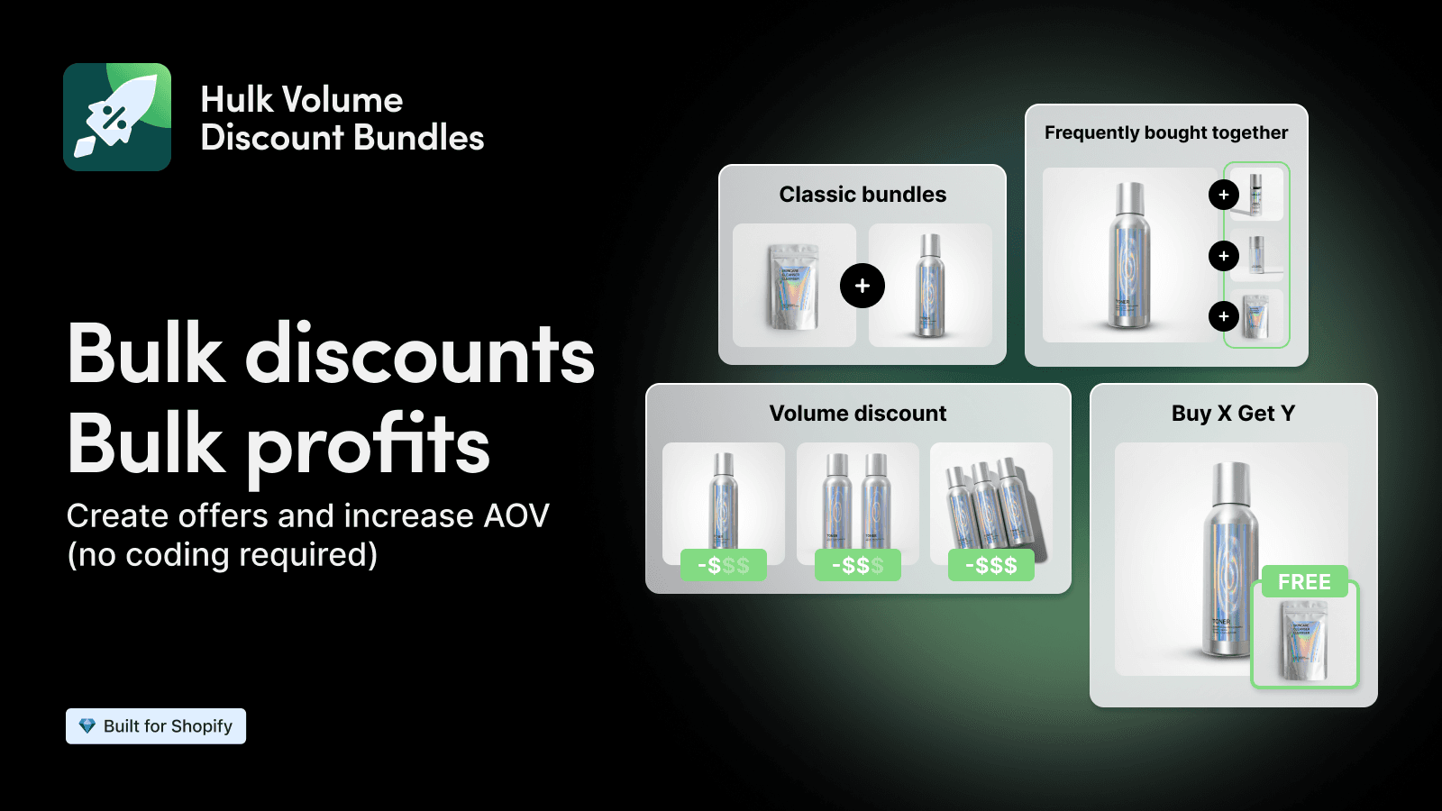 Hulk Bundles Quantity Breaks screenshot 1