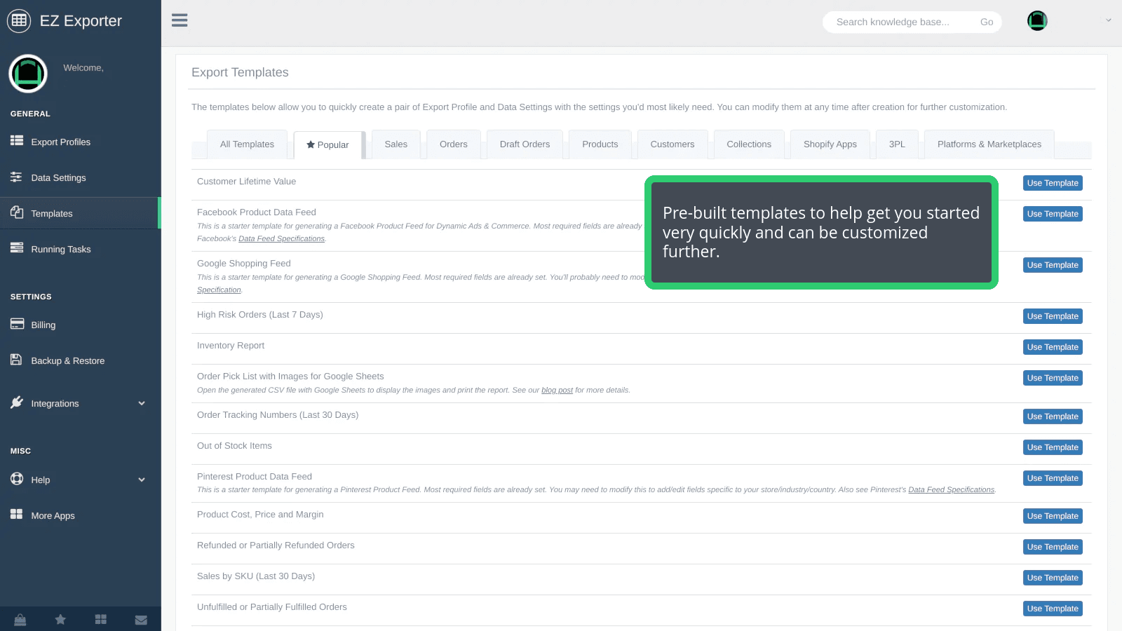EZ Exporter ‑ Data Exports screenshot 2