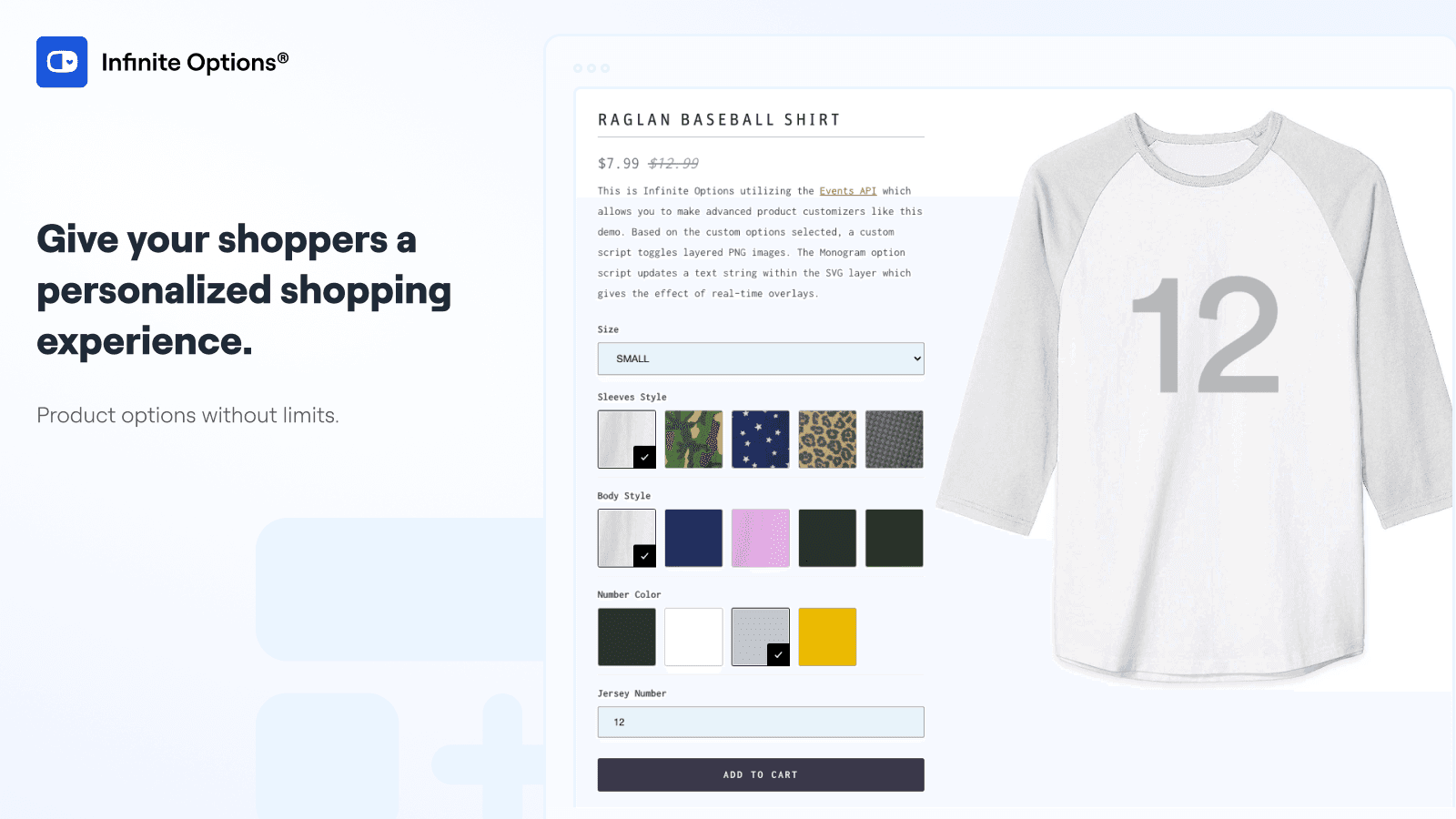 Infinite Options: Product opt screenshot 2