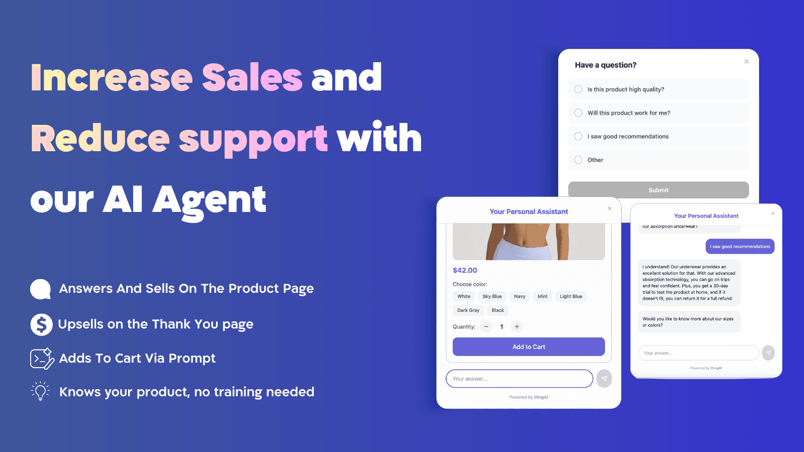 DIN ‑ AI Agents & AI Chat Bot screenshot 1