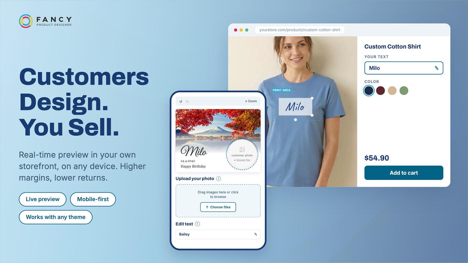 Fancy Product Designer screenshot 1