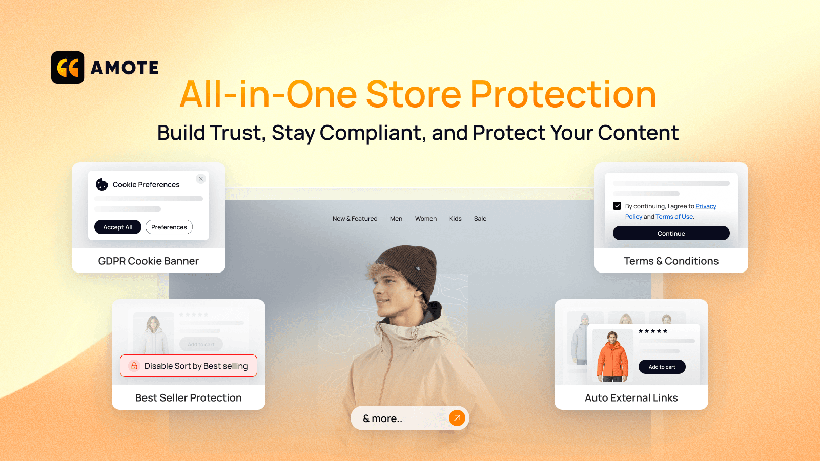 AM: GDPR Cookie Consent Banner screenshot 1