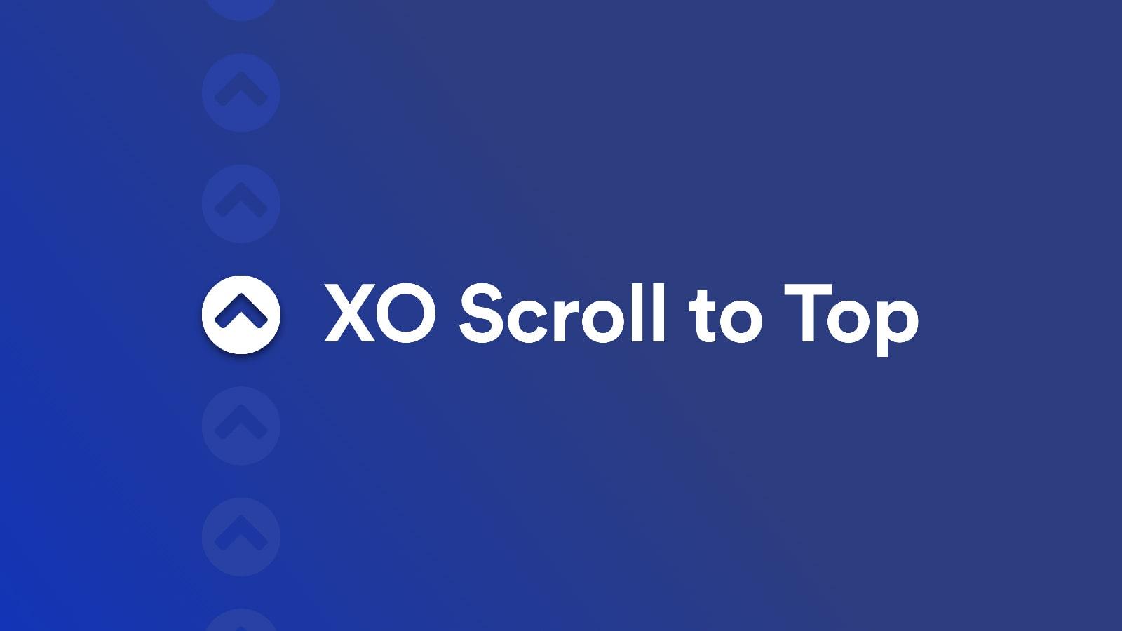 XO Scroll to Top screenshot 1