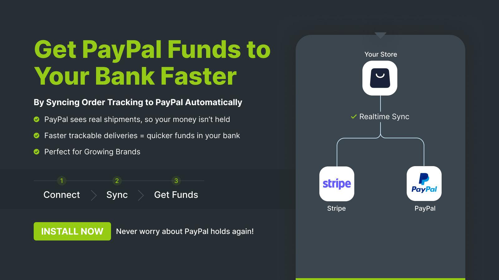 Proveway PayPal Tracking Sync screenshot 1