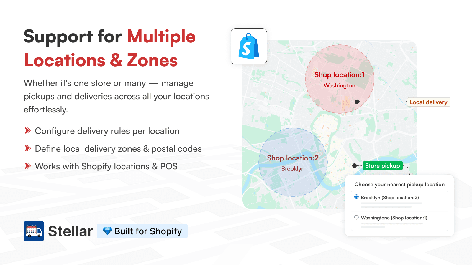 Delivery Date & Pickup Stellar screenshot 2