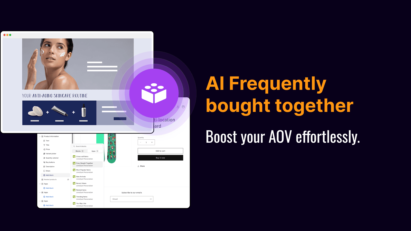 LimeSpot AI Bundles & Upsells screenshot 2