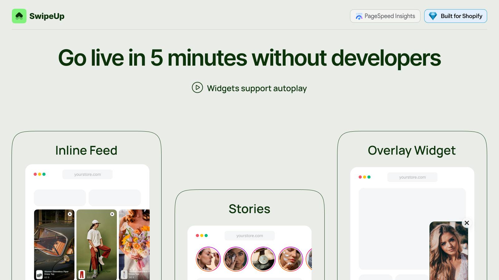 SwipeUp Shoppable Videos Reels screenshot 2