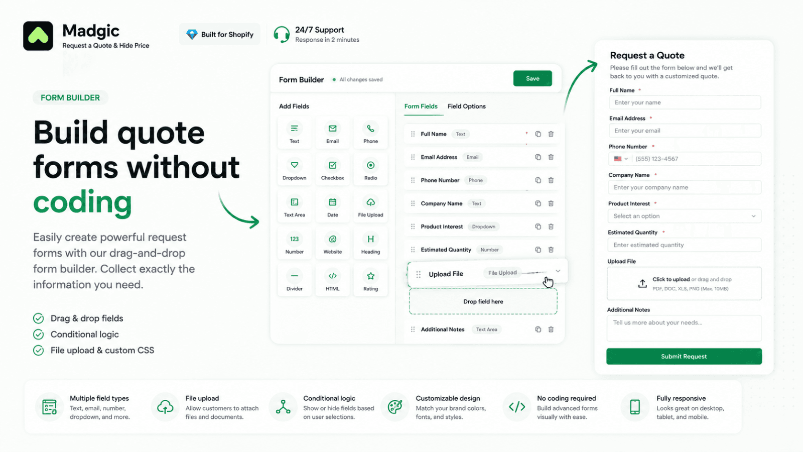 Request a Quote & Hide Prices screenshot 2