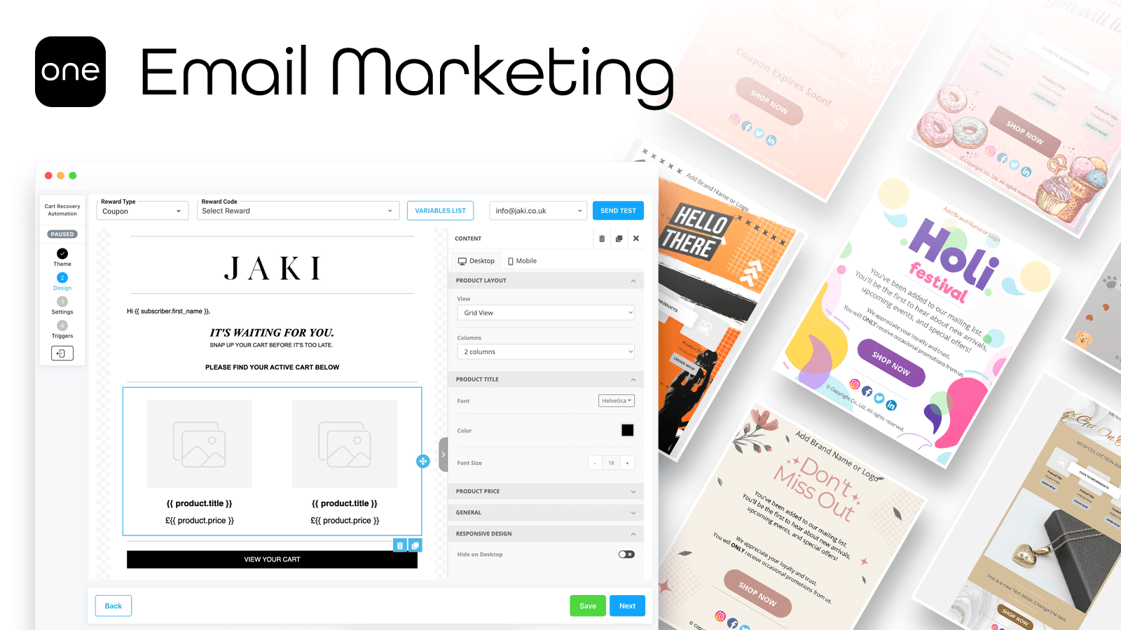ONE: AI, Pop Up, SMS Marketing screenshot 2