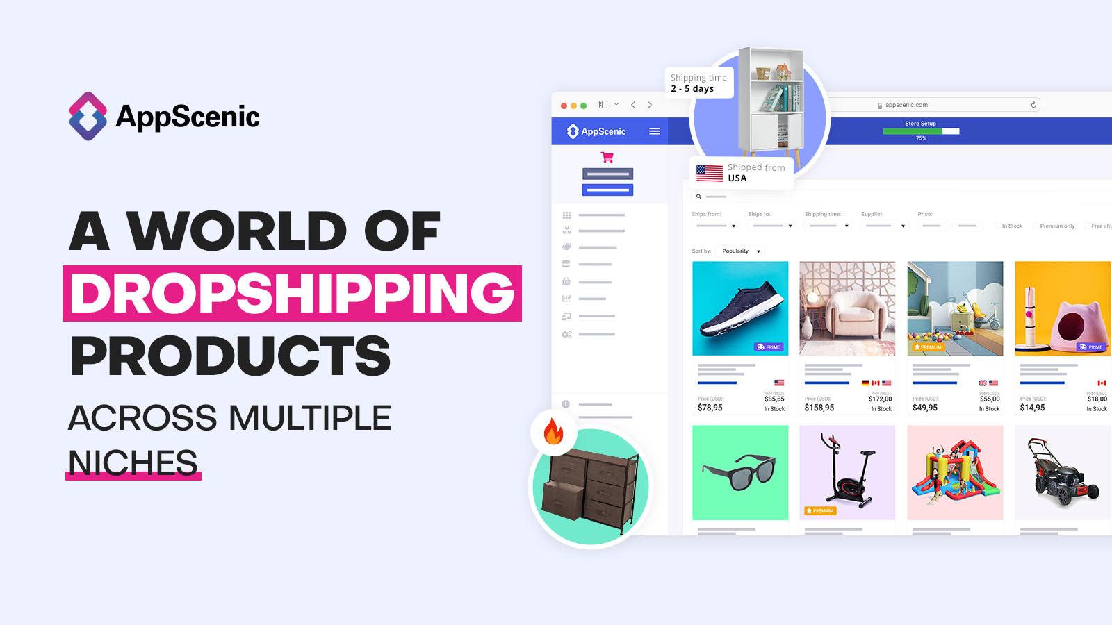 DropShipping AI ‑ AppScenic screenshot 1