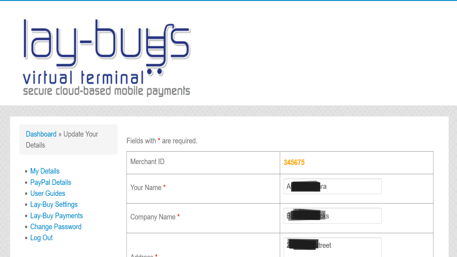 Layaway Control Panel screenshot 2
