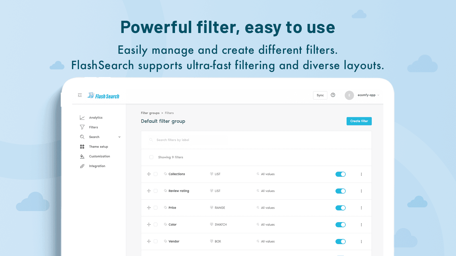 FlashSearch‑AI Search & Filter screenshot 1