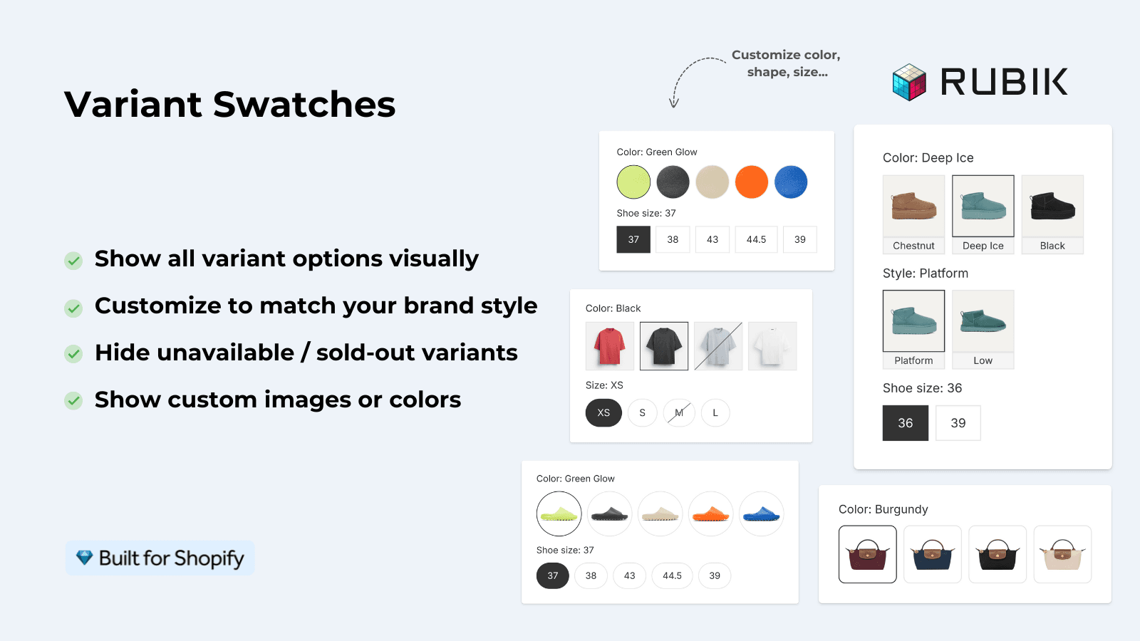 Rubik Variant Images & Swatch screenshot 2