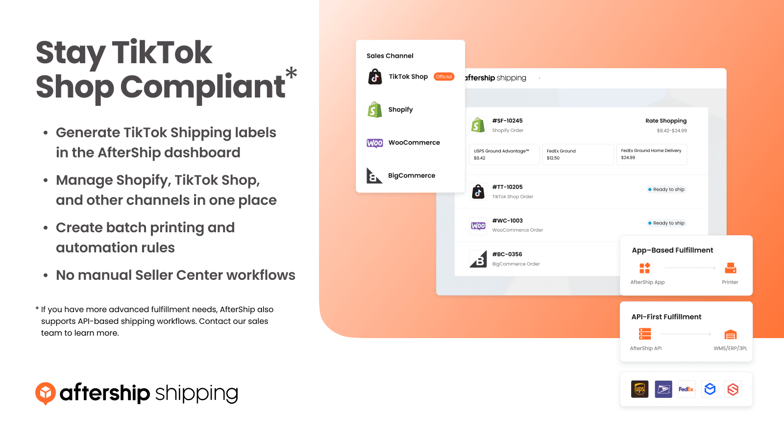 AfterShip Shipping + Labels screenshot 1