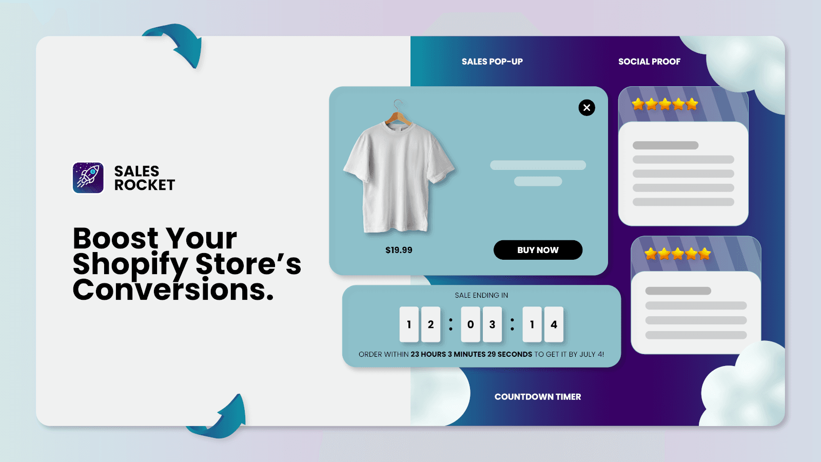 ROCKET Sales Pop Up & FOMO screenshot 1