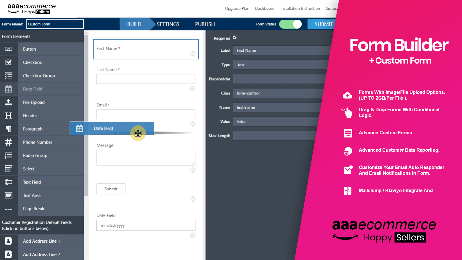 AAA ‑ Custom Form Builder screenshot 1